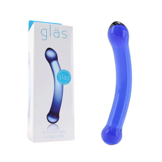 6 inch G-Spot Glass Dildo